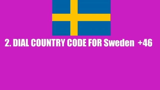 What is the 2 letter code for Sweden ? Sweden Country Code смотреть онлайн