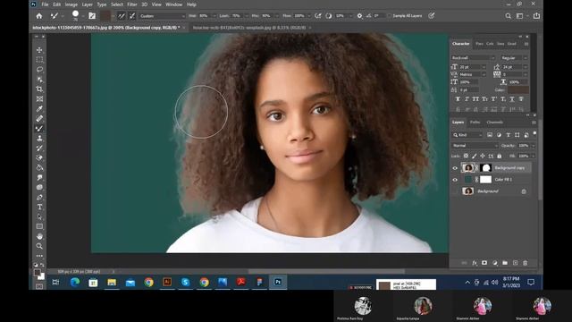 Select & Mask, How to Remove Background in Adobe Photoshop 2023 | Adobe Photoshop | Graphics Design смотреть онлайн