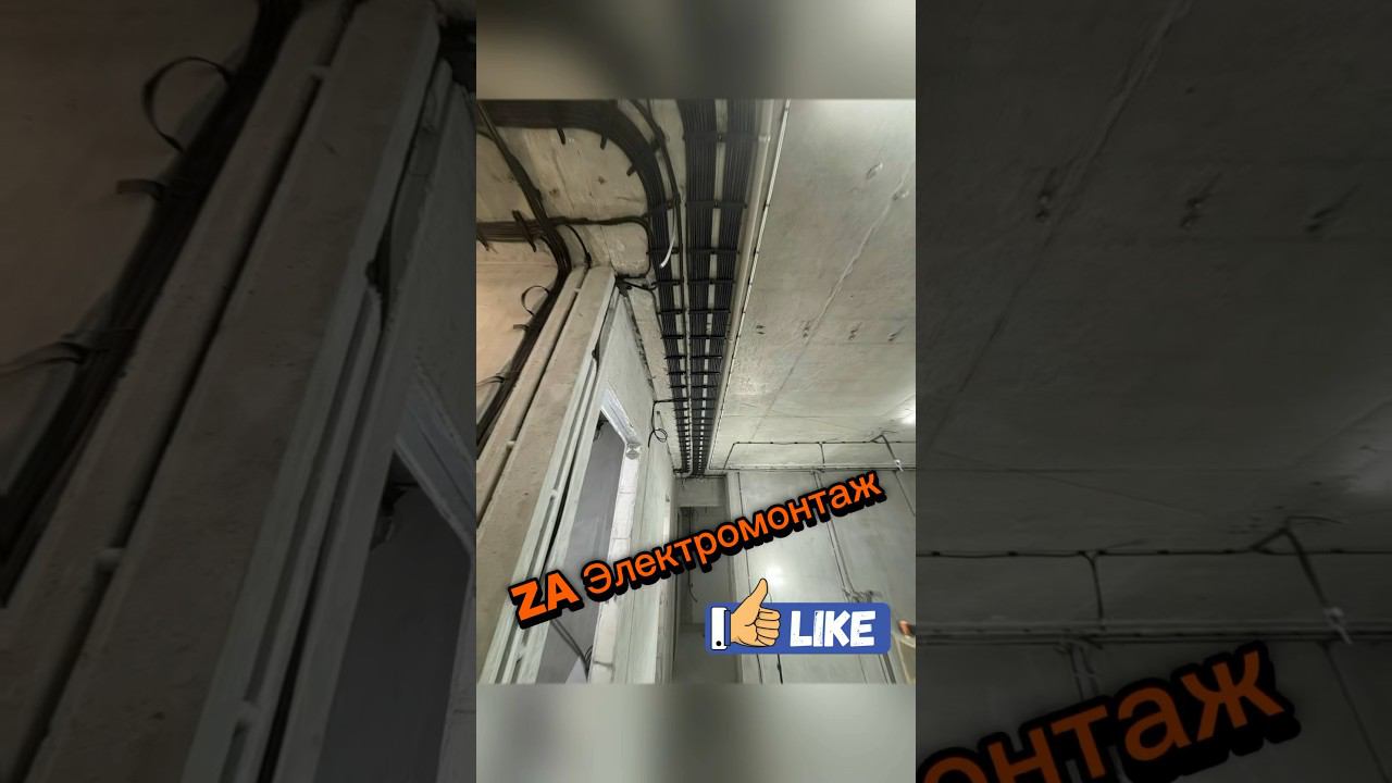 Электромонтаж в трешке #ремонт #электромонтаж смотреть онлайн