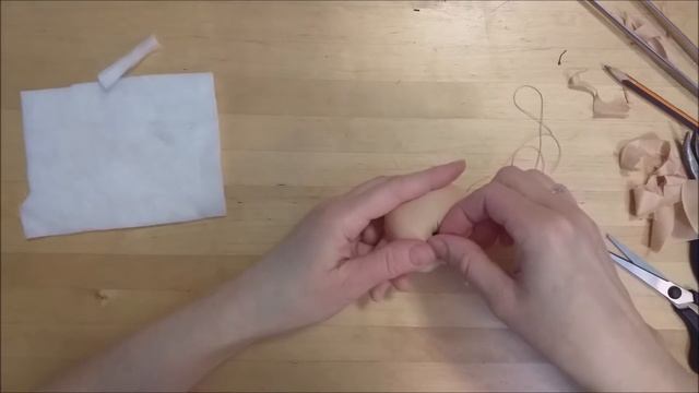 Jeja - výroba bábiky - 2. časť - hlava смотреть онлайн