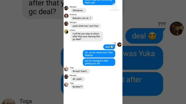 MHA react to Bakugou as Yuka Makoto(past)part 1 смотреть онлайн