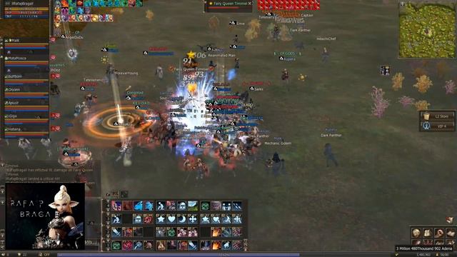 Lineage 2 Classic NA - Fairy Queen Timiniel (Raid Boss 61) Enchanted Valley смотреть онлайн