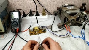 Очень Простое подключение платы регулятора от пылесоса.