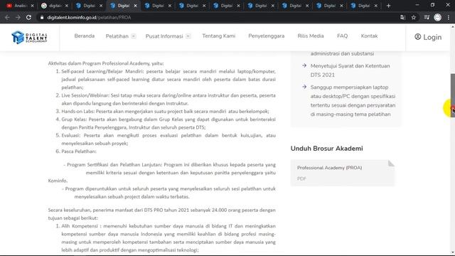 PELATIHAN DIGITALENT SCHOLARSHIP ( New 2021 ) Free ! смотреть онлайн
