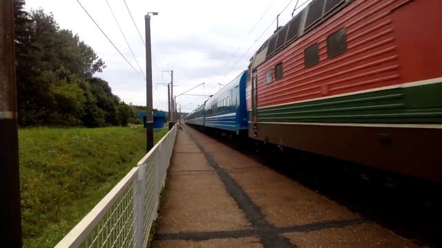 ЧС4Т-544,Минск-Брест,Столбцы-Колосово смотреть онлайн