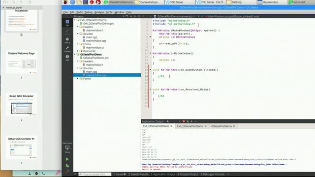 Qt on Raspberry Pi - Connecting Serial Port RS-232 смотреть онлайн