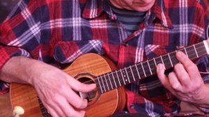 Golden Brown - The Stranglers.  Ukulele solo. + slow + tabs.