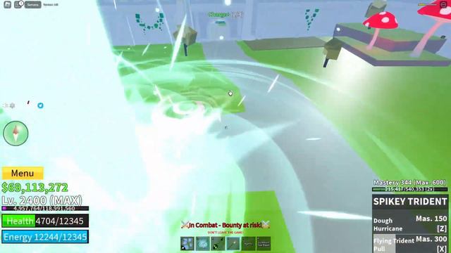 [Rumble + SuperHuman Combo And Bounty Hunting] Blox Fruits