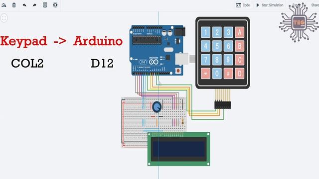 Math Game using an Arduino with LCD | TinkerCad смотреть онлайн