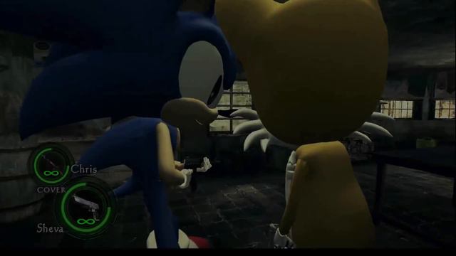 Resident Evil 5 - Sonic And Tails Mod смотреть онлайн
