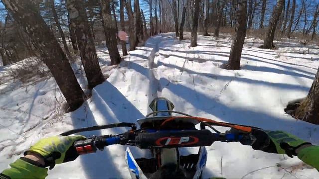 Эндуро на Avantis ENDURO 250. ЗИМЕ КОНЕЦ.Зацеп близкоо!