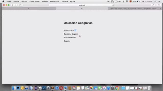 Obtener Pais con PHP por medio de IP Publica смотреть онлайн