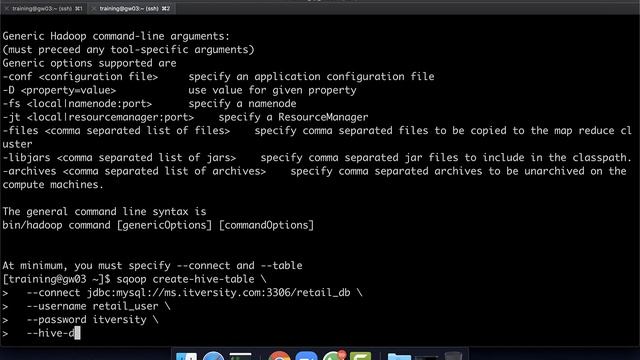 Create Empty Hive Table смотреть онлайн