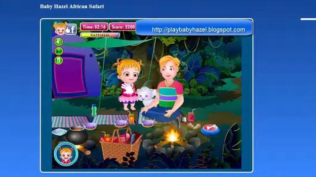 Baby Hazel African Safari | Baby Hazel games смотреть онлайн