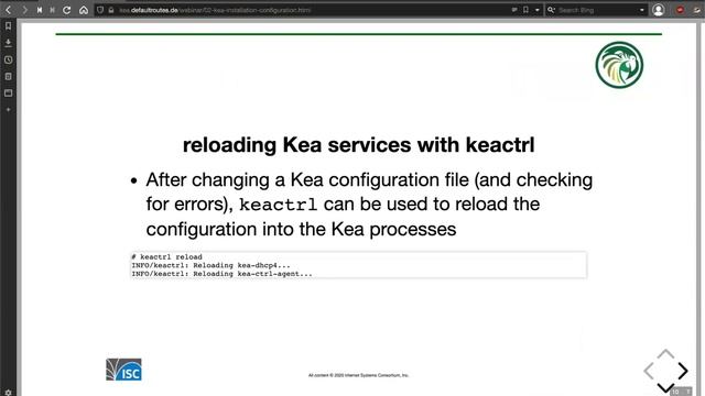 Using the Kea DHCP Server - Session 2 of 6. Installation and Configuration смотреть онлайн