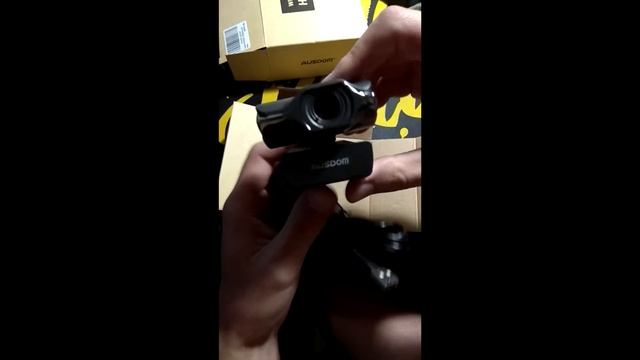 Распаковка веб-камеры AUSDOM HD1080P смотреть онлайн
