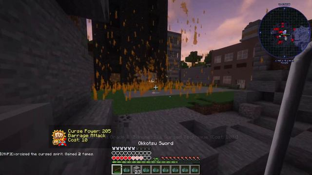 DERROTANDO TODAS as MALDIÇÕES de DESASTRE no JUJUTSU KAISEN do MINECRAFT! смотреть онлайн