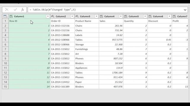 How to Promote and demote header in excel power query | Excel Power Query Tutorial in Hindi смотреть онлайн