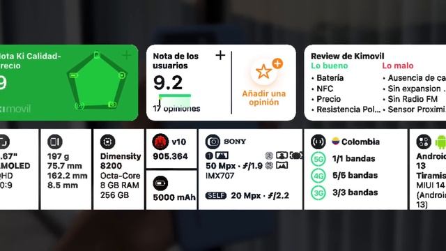 TOP MEJORES TELÉFONOS CELULARES GAMA MEDIA que parecen GAMA ALTA CALIDAD PRECIO para COMPRAR en 202 смотреть онлайн