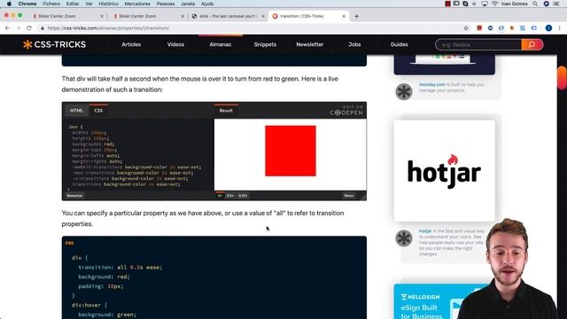 Como Fazer uma Galeria de Produtos Moderna com Efeito de Zoom - JS e Slick Slider смотреть онлайн