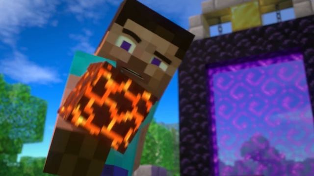 PLAYER VS PIGLIN - Alex and Steve Life (Minecraft Animation) смотреть онлайн