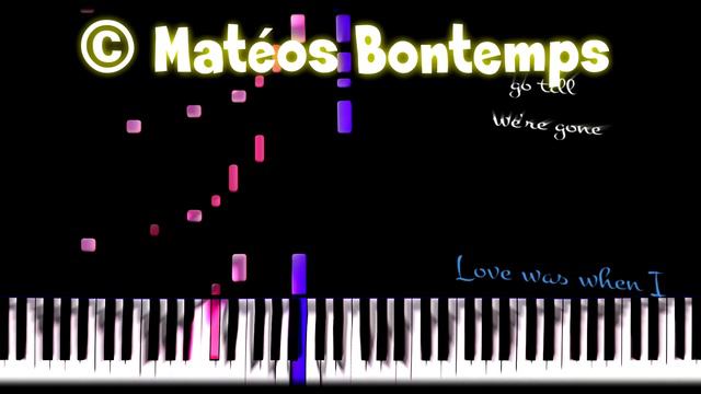 Titanic - My heart will go on 🌟🌟🌟 Piano virtuel - Matéos Bontemps смотреть онлайн