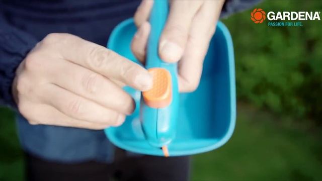 GARDENA M сеялка разбрасыватель смотреть онлайн