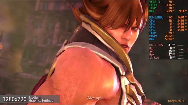 Tekken 7 | AMD Ryzen 3 3200U Vega 3 смотреть онлайн