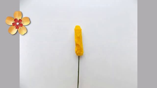 Вьюнок из гофрированной бумаги. Поделки с детьми. Своими ручками. смотреть онлайн