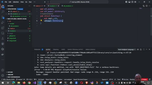 Rust Paketler Crateler Modüller - Packages Crates Modules смотреть онлайн