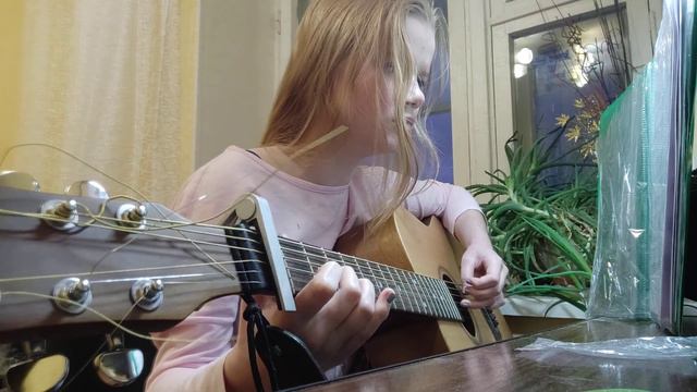 One more light — Linkin park, fingerstyle guitar cover, 2018 смотреть онлайн