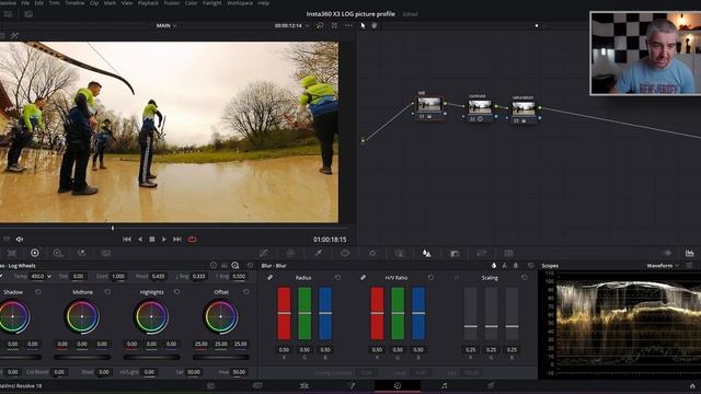 How to use Insta360 X3 LOG picture profile