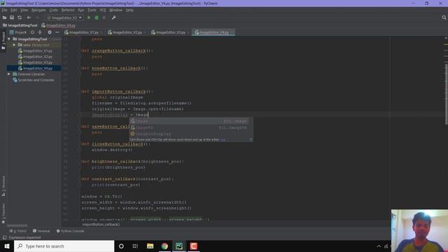 Image Editing Software | Part 5 | Import Button | PIL | Python смотреть онлайн