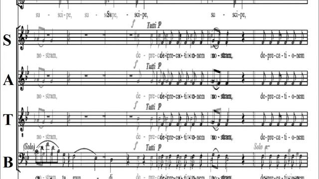 Haydn - Mass in D minor - Nelson Mass - 2b - Qui Tollis - Bass смотреть онлайн