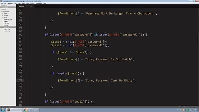 eCommerce Shop in Arabic #095 - Filter User Input Part 2 смотреть онлайн