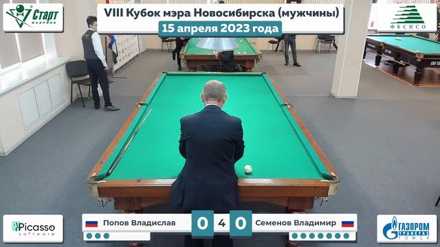 Попов-Семенов. VIII Кубок мэра Новосибирска. 25.03.2023 г. смотреть онлайн