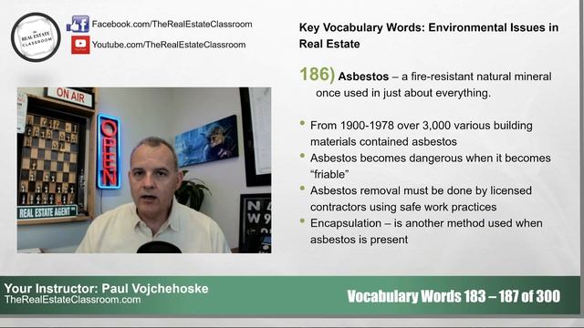 Real Estate Vocabulary Words (183-187 of 300) | Real Estate Exam смотреть онлайн