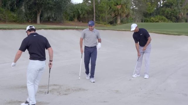 Tiger Woods, Rory McIlroy & Jason Day Short Game Session | TaylorMade Golf смотреть онлайн
