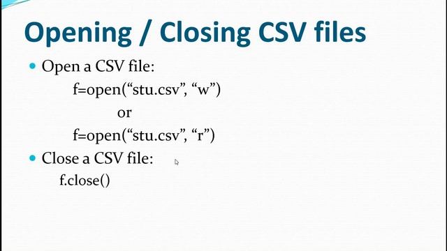 CSV file in Python | Class XII | File Handling смотреть онлайн