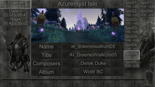 Interactive World of Warcraft: The Burning Crusade Music: Azuremyst Isle смотреть онлайн