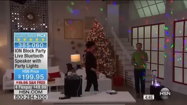 ION Block Party Live Bluetooth Speaker with Party Lights смотреть онлайн