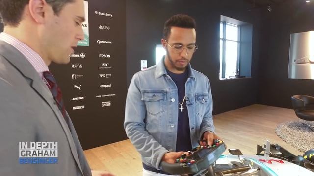 Lewis Hamilton: Tour of my race car смотреть онлайн