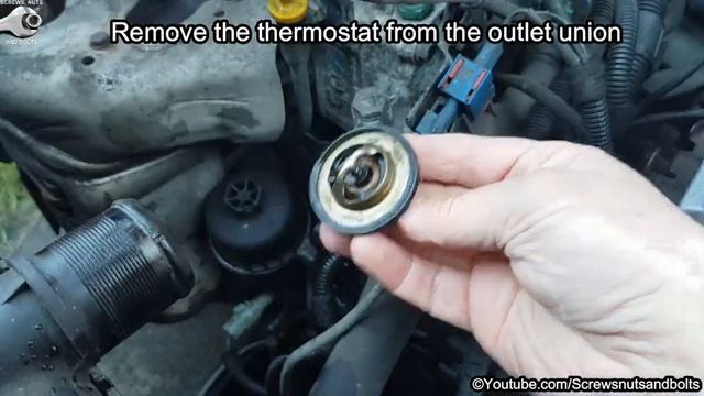 Thermostat Removal And Refitting - Peugeot 206