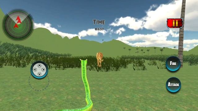 Best Animal Games - Anaconda Snake Attack Simulator 3D Android Gameplay смотреть онлайн