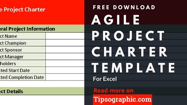 Agile Project Charter Template for Excel, Free Download ? http://bit.ly/2mTIxuR смотреть онлайн