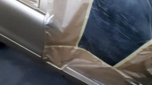 Покраска металликом с переходом. Переход не виден. Использование базы для перехода.