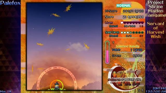 Touhou Fan-game: Servants of Harvest Wish (Marisa A & B) (Full Release) смотреть онлайн