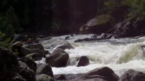 Сплав по реке Утулик, порого Большой Мордоворот