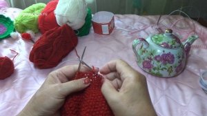 Грелка для чайника (на заварник). Вязание спицами и крючком ДОПОЛНЕНИЕ к 1