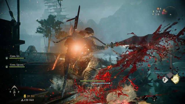 Прохождение Wo Long - Fallen Dynasty - Часть 12:Босс Сунь Цзянь смотреть онлайн